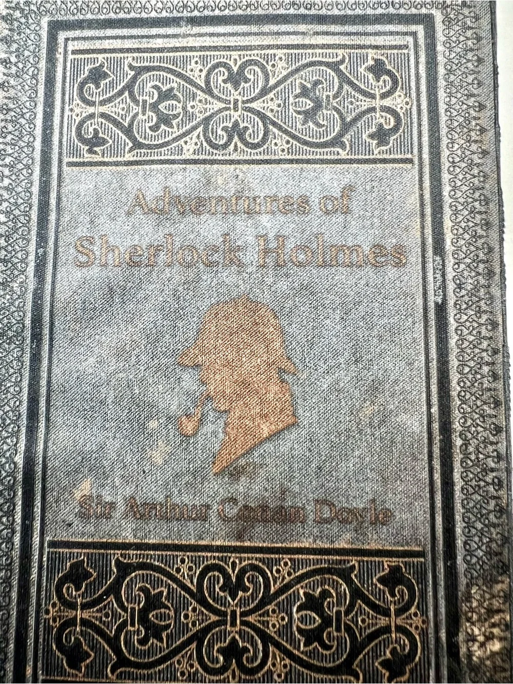 Adventures of Sherlock Holmes Book Shaped Microfiber Eyeglasses Cleaning Cloth